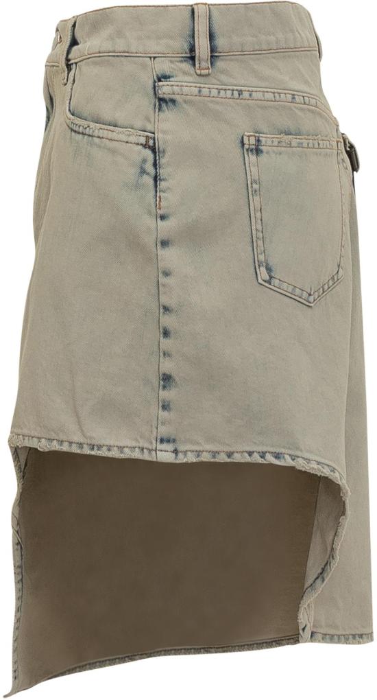 25SS 코페르니 데님 스커트 COPJ89F2035GREYGREIGE TAUPE - COPERNI