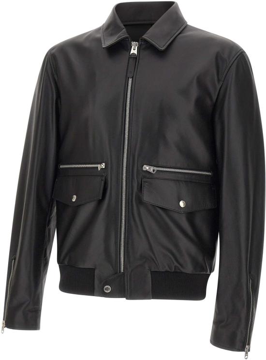 26SS 맥케이지 가죽 자켓 JAKARIBLACK