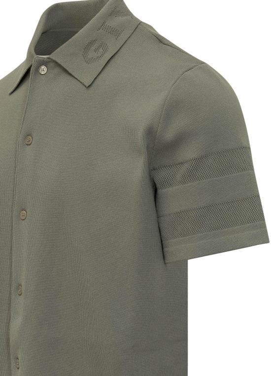 26SS 지방시 반팔 셔츠 BM617H4YPA349 DONKERGREEN - GIVENCHY