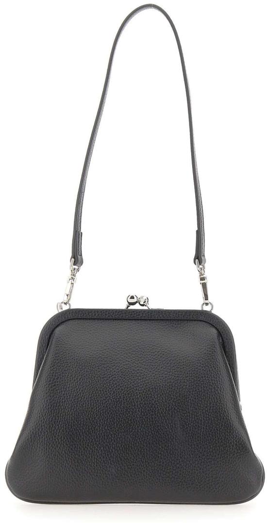 26SS 비비안웨스트우드 클라스프 클로저 비비안 숄더백 4B01001BWS000DN403 BLACK - VIVIENNE WESTWOOD