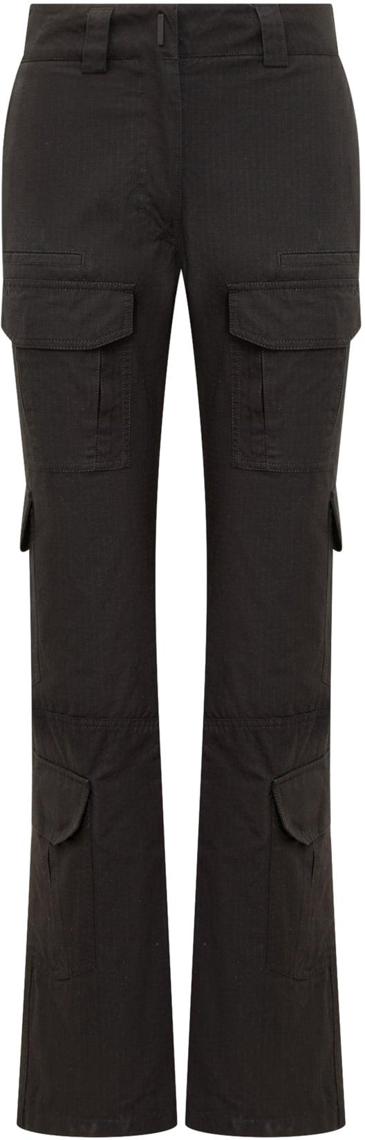  지방시 스트레이트 팬츠 BW511H14TW001 BLACK