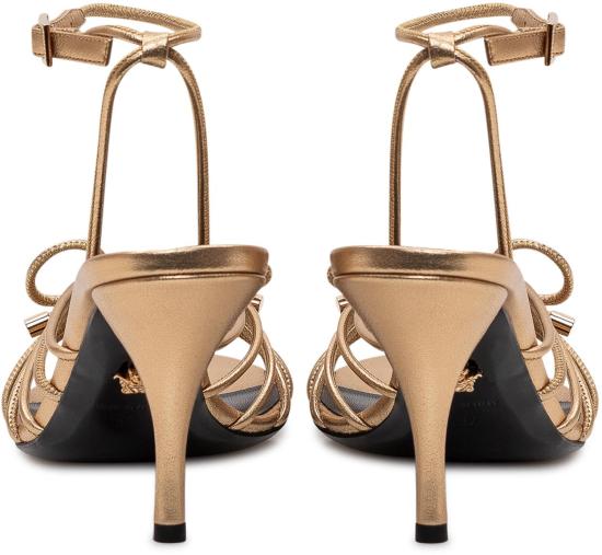 26SS 베르사체 힐/펌프스 10223251A085391X23V GOLD - VERSACE