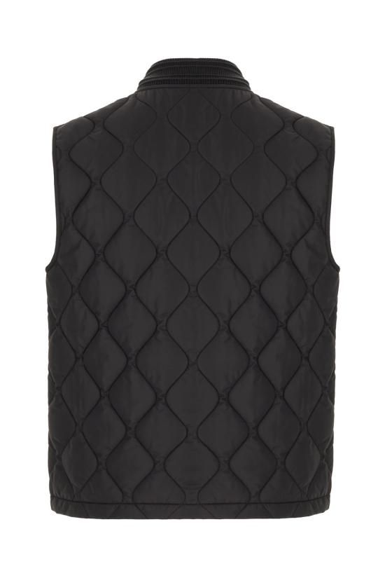 25FW 버버리 퀼티드 나일론 질레 8110185A1189 BLACK - BURBERRY