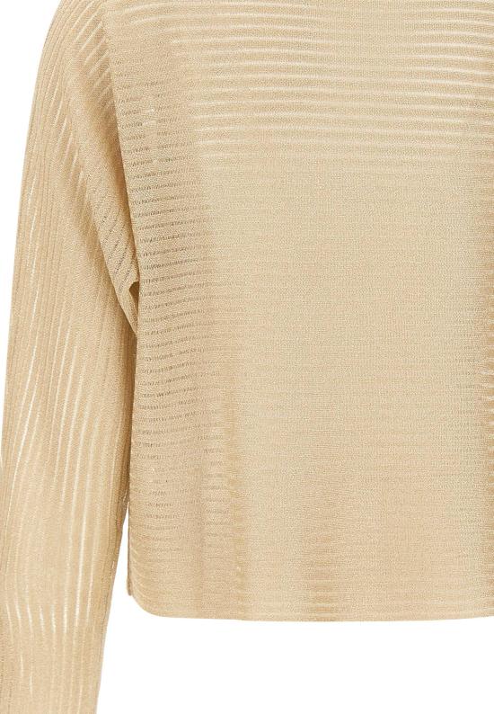 25FW 리우조 스웨터 CF5103MS015A4356 GOLD - LIU JO