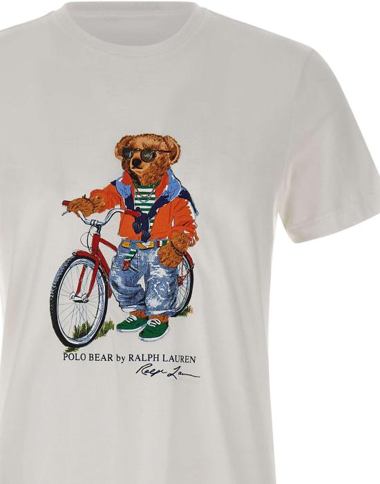 26SS 랄프 로렌 반팔 티셔츠 710B16612002 WHITE - RALPH LAUREN