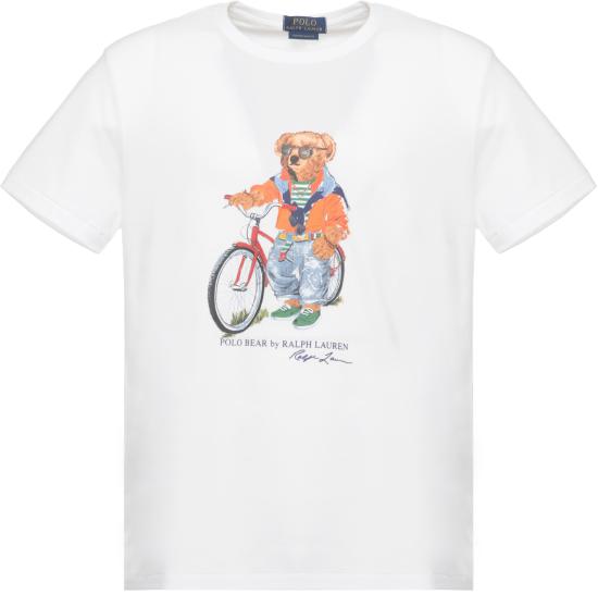 26SS 랄프 로렌 반팔 티셔츠 710B16612002 WHITE