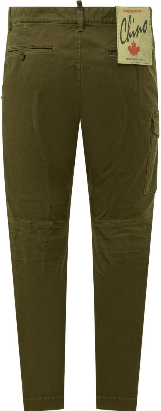 25FW 디스퀘어드2 스트레이트 팬츠 S74KB0818S39021728 DONKERGREEN - DSQUARED2