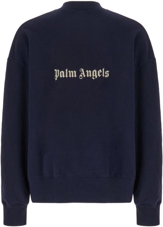  팜앤젤스 스웨터 PMBA080S24FLE0044603 BLUE - PALM ANGELS