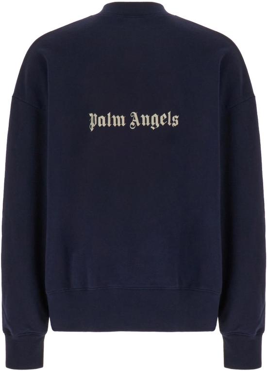  팜앤젤스 스웨터 PMBA080S24FLE0044603 BLUE - PALM ANGELS