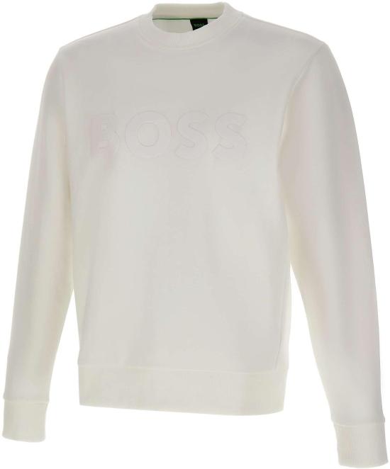 26SS 보스 스웨터 50555516100 WHITE
