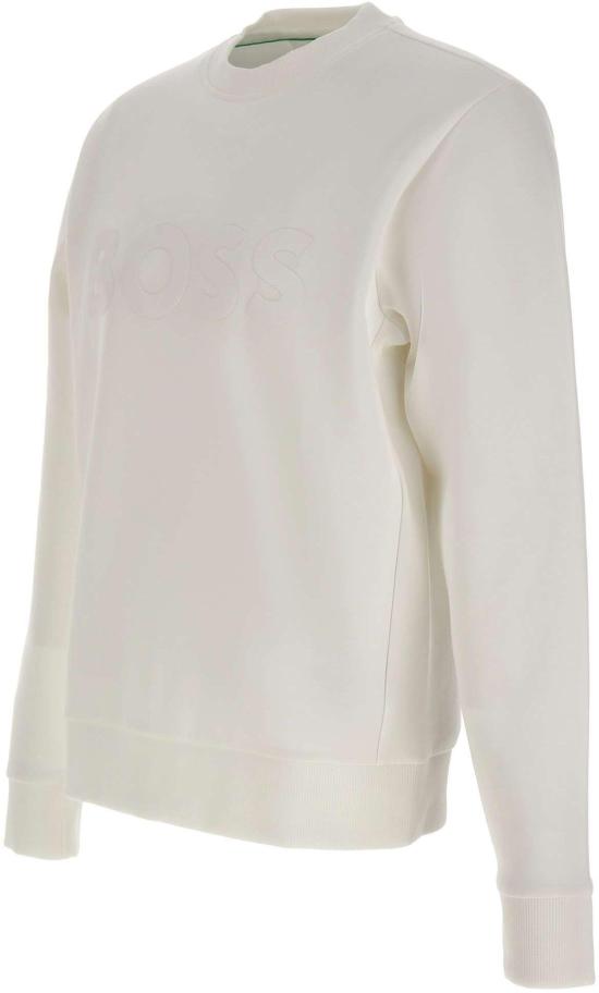 26SS 보스 스웨터 50555516100 WHITE - BOSS