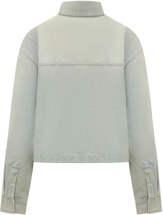  엠부시 셔츠 BWYD002S24DEN0024200 LICHTGREY - AMBUSH