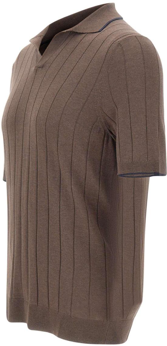 26SS 그랑싸쏘 폴로 티셔츠 4318123510184 BROWN - GRAN SASSO