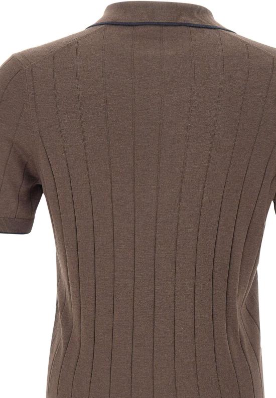 26SS 그랑싸쏘 폴로 티셔츠 4318123510184 BROWN - GRAN SASSO