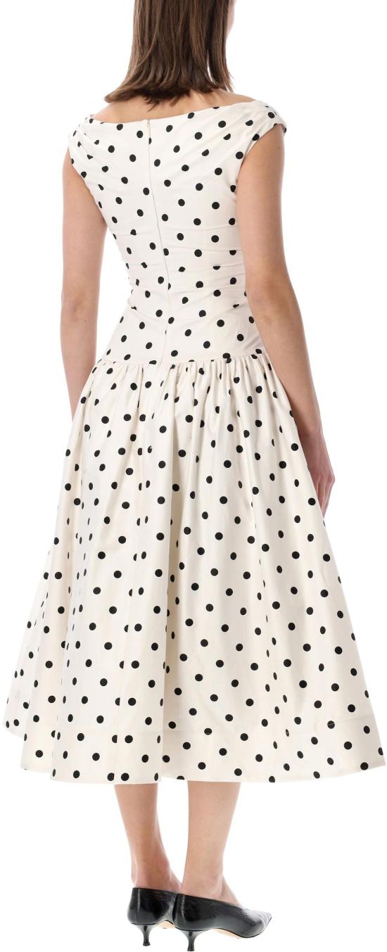 26SS 셀프 포트레이트 롱 원피스 RS26209MCCREAM WHITE - SELF PORTRAIT