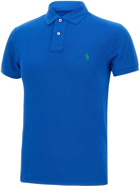 25SS 랄프 로렌 폴로 티셔츠 710536856455 BLUE