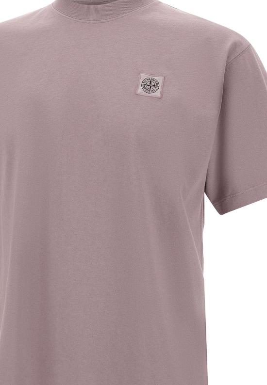 26SS 스톤 아일랜드 반팔 티셔츠 2100030S0115V008F PURPLE - STONE ISLAND