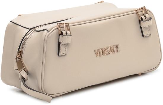 26SS 베르사체 VERSACE TAG 나파 볼링백 10157921A131711YD7V WHITE - VERSACE
