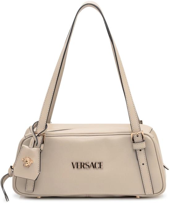 26SS 베르사체 VERSACE TAG 나파 볼링백 10157921A131711YD7V WHITE - VERSACE
