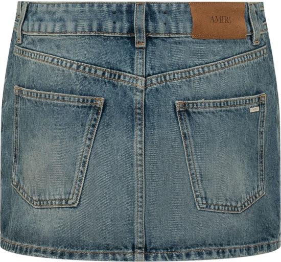26SS 아미리 데님 스커트 AWBMSK1018919 BLUE - AMIRI