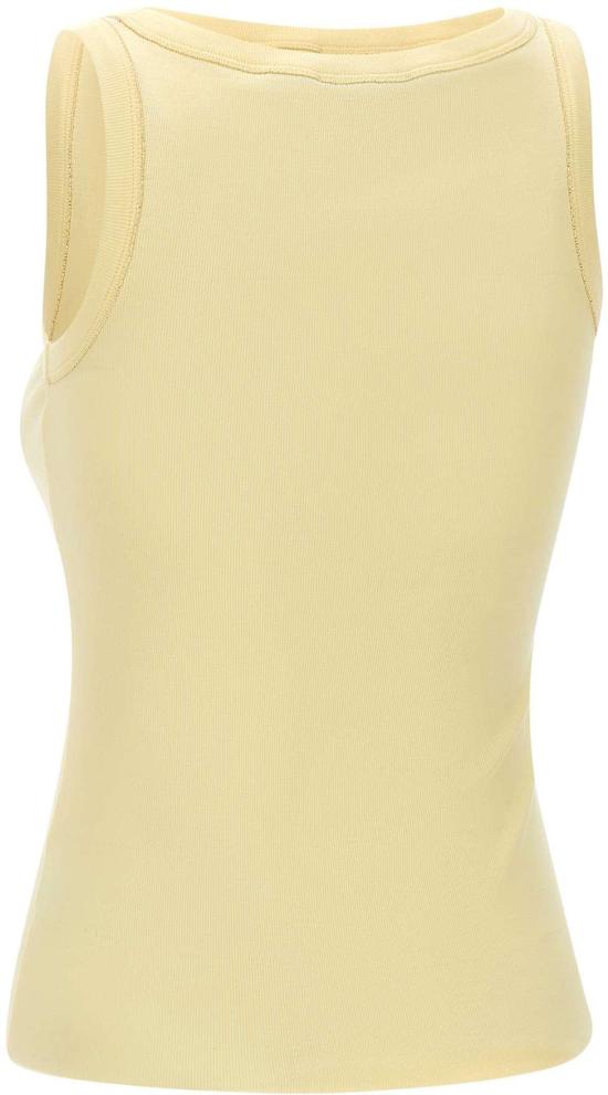 26SS 파비아나 필리피 민소매 티셔츠 JED266F602L896783 YELLOW - FABIANA FILIPPI