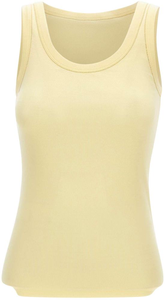 26SS 파비아나 필리피 저지 탱크탑 JED266F602L896783 YELLOW