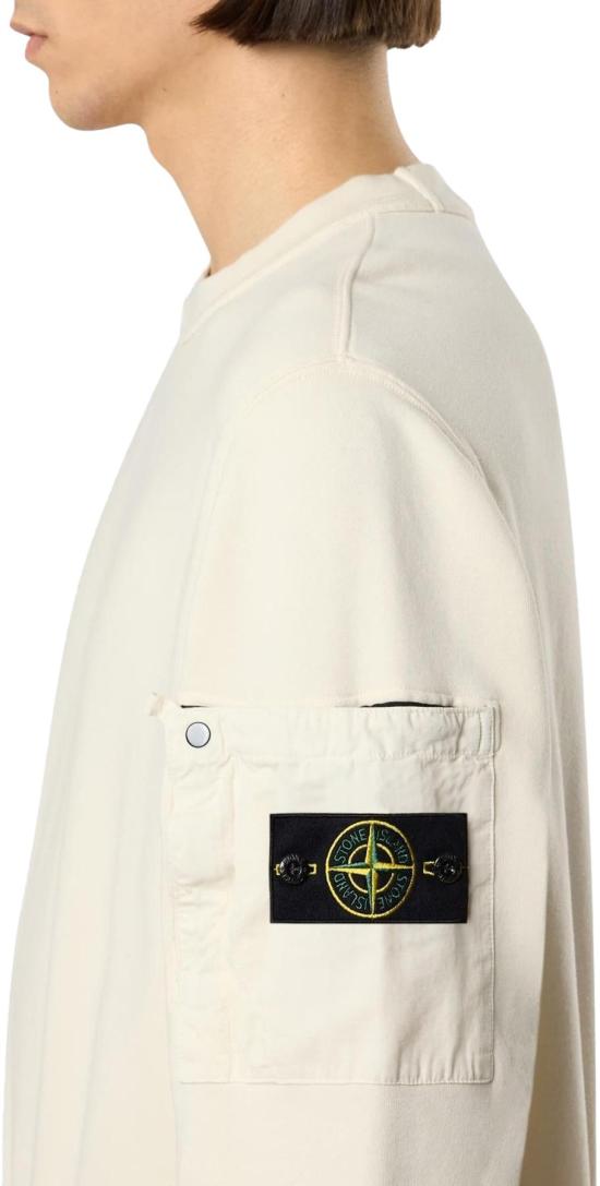 26SS 스톤 아일랜드 스웨터 223040 WHITE - STONE ISLAND