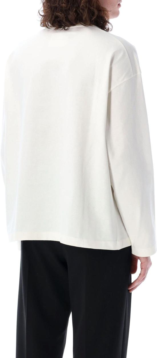 25FW 질샌더 긴팔 티셔츠 J21GC0167J20243102 WHITE - JIL SANDER