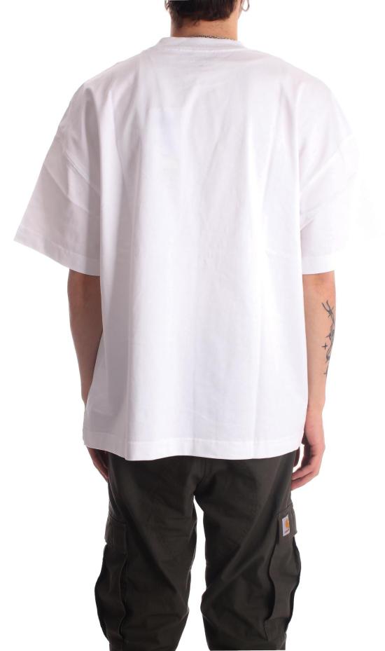 26SS 칼하트 숏슬리브 링크 스크립트 티셔츠 I03137300AXX WHITE - CARHARTT