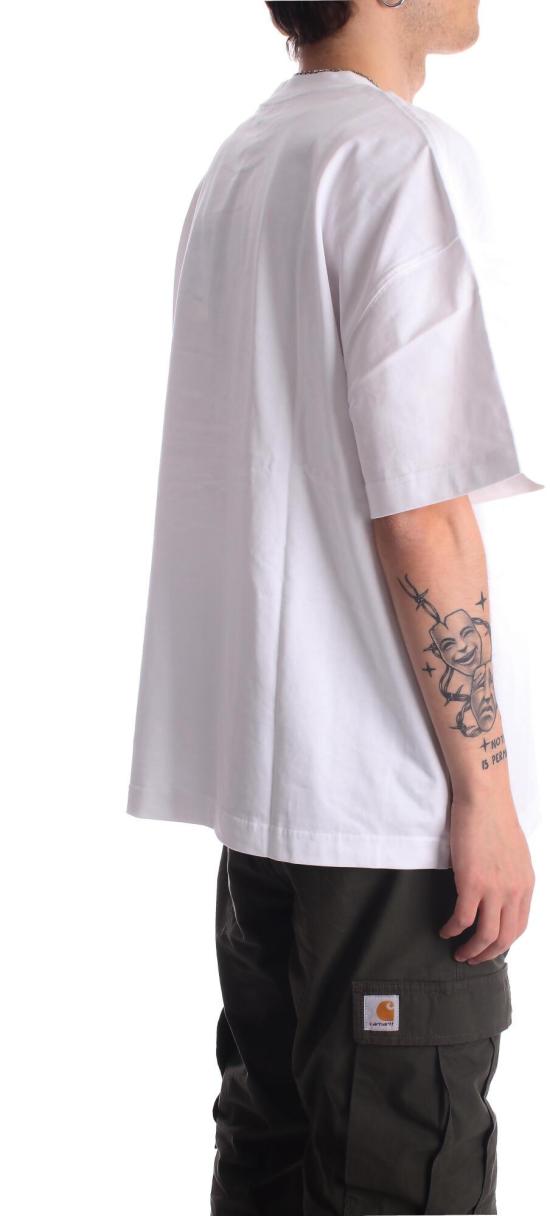 26SS 칼하트 숏슬리브 링크 스크립트 티셔츠 I03137300AXX WHITE - CARHARTT