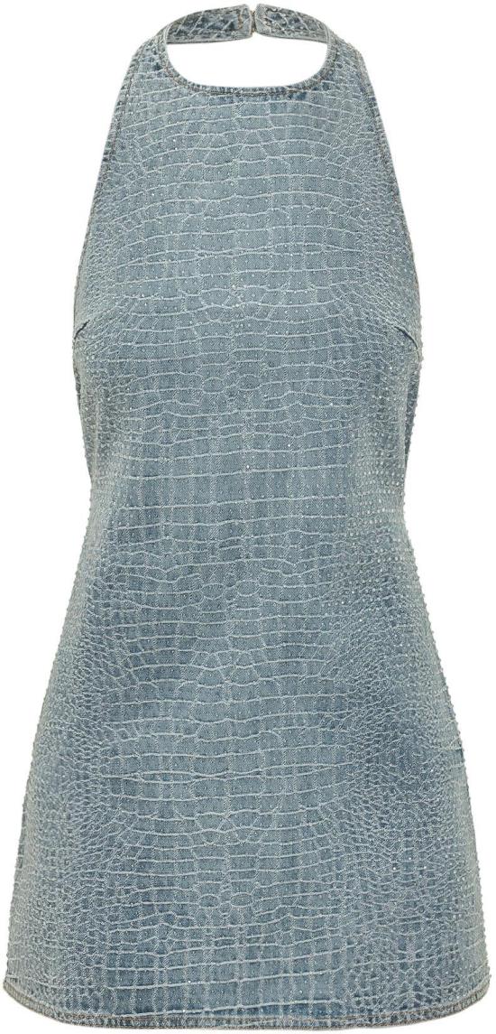 26SS 셀프 포트레이트 숏 원피스 SS26804SBLBLUE LICHTBLUE