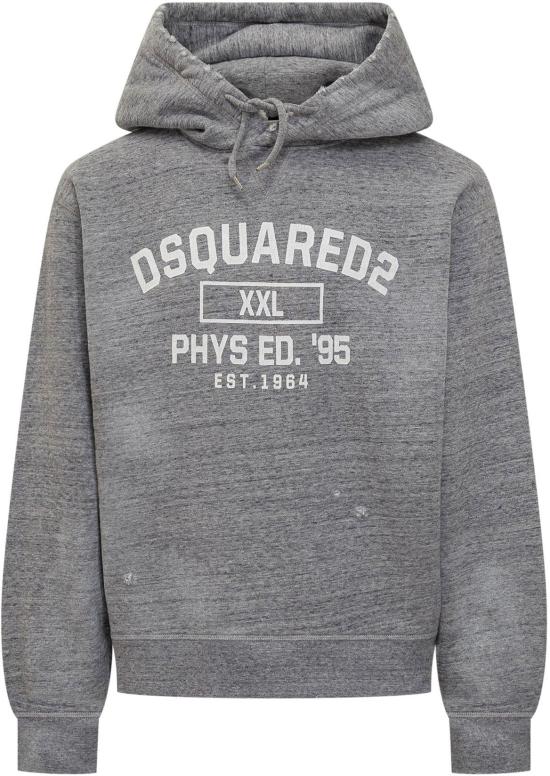 25FW 디스퀘어드2 후드 티셔츠 S74GU0894S25477860M GREY