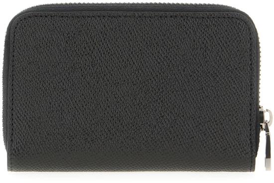  돌체앤가바나 Small calfskin zip-around 지갑 BP2522AG21980999 BLACK - DOLCE & GABBANA