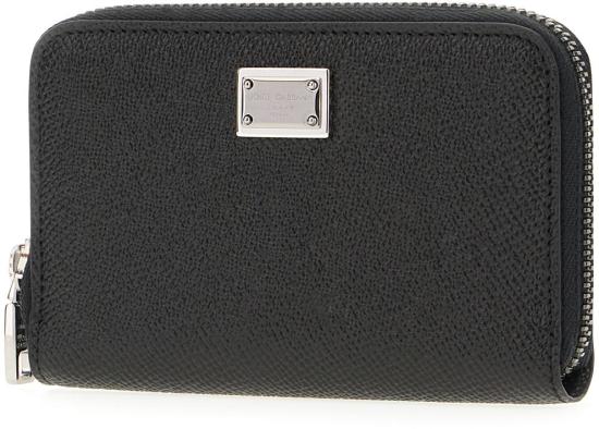  돌체앤가바나 Small calfskin zip-around 지갑 BP2522AG21980999 BLACK - DOLCE & GABBANA