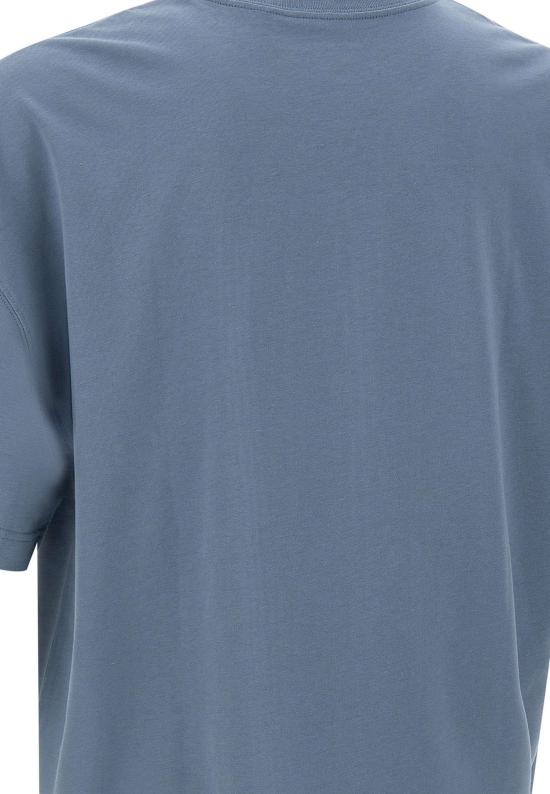 26SS 칼하트 숏슬리브 링크 스크립트 티셔츠 I0313733PPXX BLUE - CARHARTT