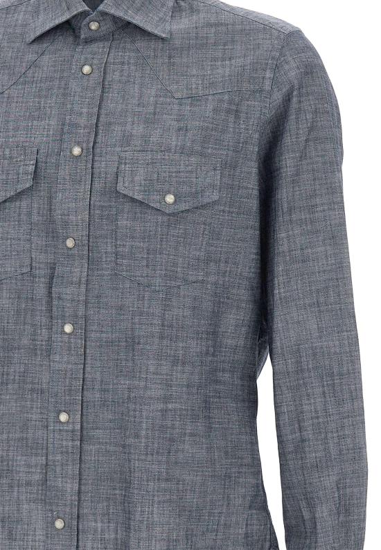 26SS 일레븐티 긴팔 셔츠 X75CAMA09TES0I18519N BLUE - ELEVENTY