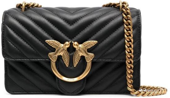 26SS 핑코 숄더백 100074A0GKZ99Q BLACK