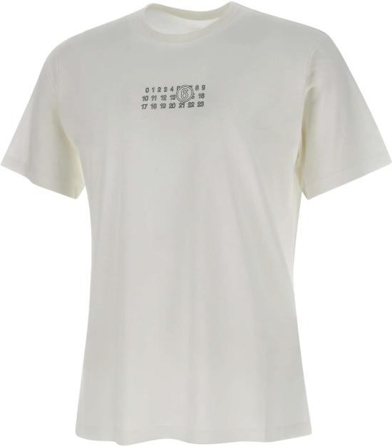 26SS 마르지엘라 반팔 티셔츠 SH0GC0057S24312101 WHITE
