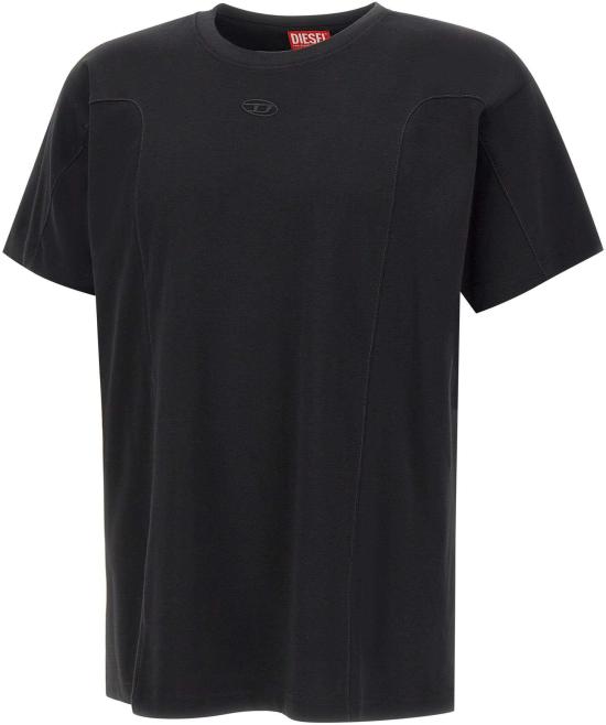 26SS 디젤 t-norm-int 반팔 티셔츠 A195240AIJU9XX BLACK