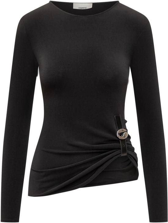 25FW 코페르니 긴팔 티셔츠 COPT101F5022BLK BLACK