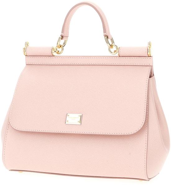 26SS 돌체앤가바나 라지 시실리 핸드백 BB6002B10018H402 PINK - DOLCE & GABBANA