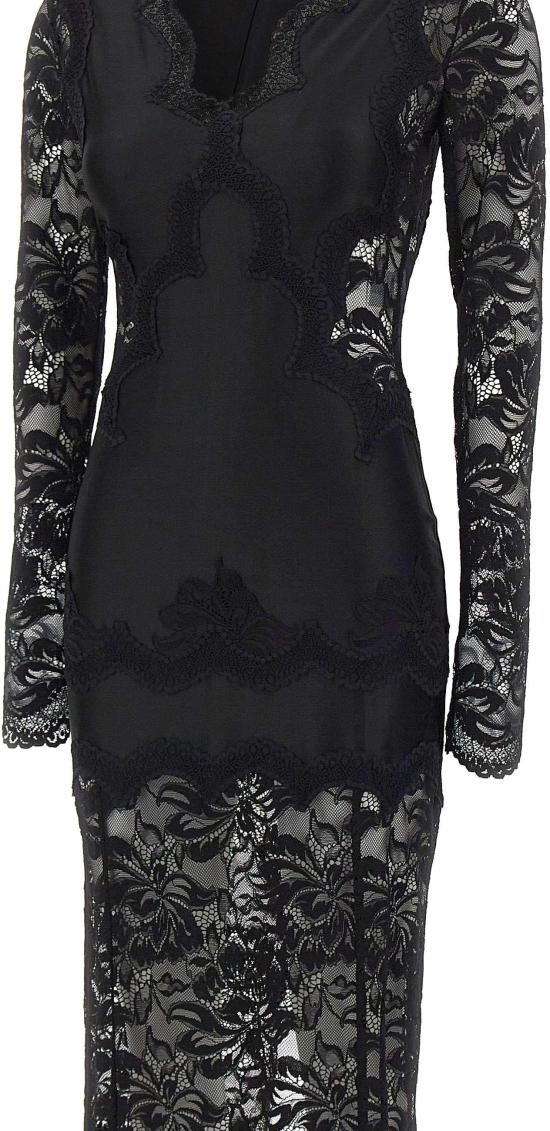 26SS 파코라반 롱 원피스 26PJR0231PA0170P001 BLACK - PACO RABANNE