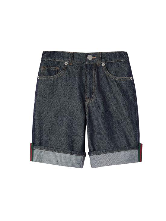 26SS [키즈] 구찌 쇼츠/버뮤다 853979 XDDCE4759 Blue