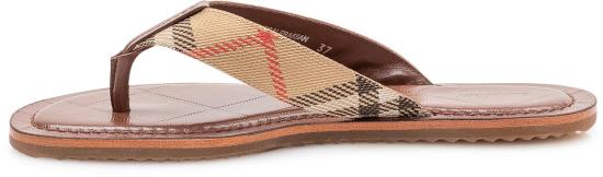 26SS 버버리 체크 파빌리온 샌들 8123025B9368 BROWN - BURBERRY