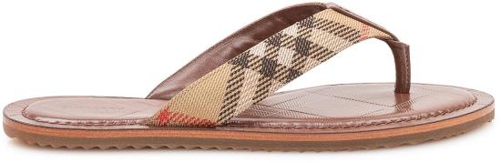 26SS 버버리 체크 파빌리온 샌들 8123025B9368 BROWN