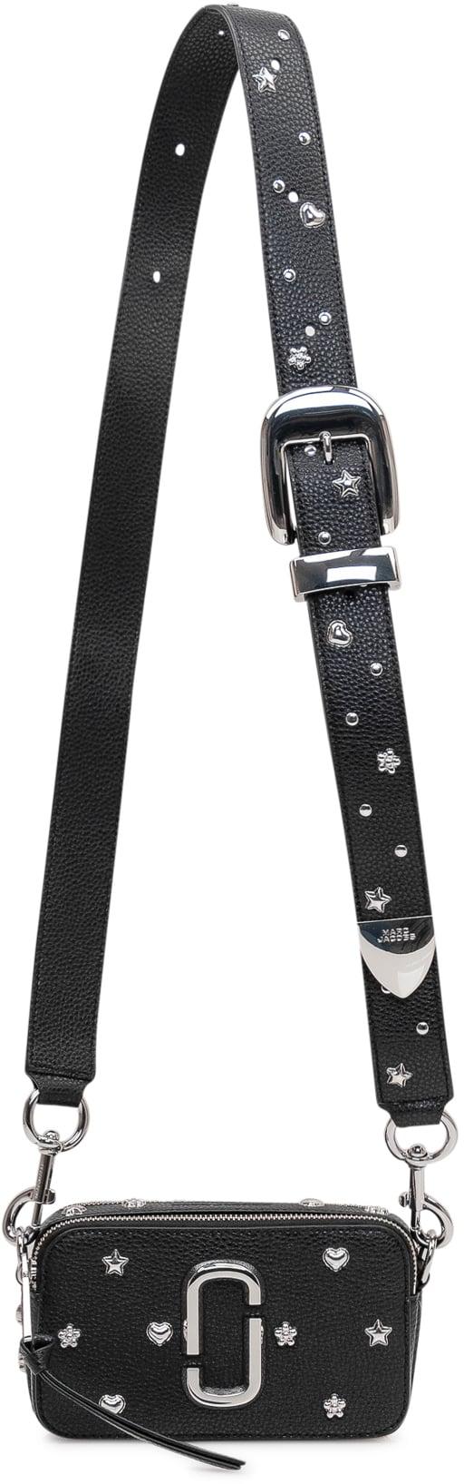 26SS 마크제이콥스 미니 아이콘 스터드 크로스백 2R5HCR011H01002 BLACK - MARC JACOBS