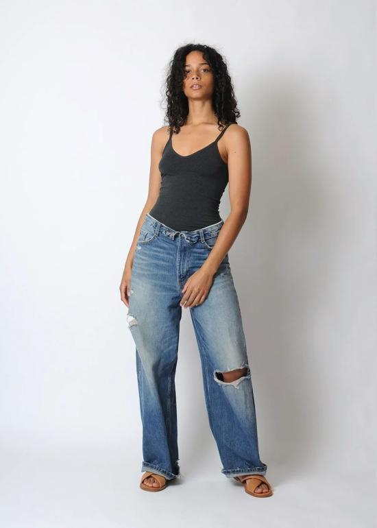  코니퍼 민소매 티셔츠 침엽수 대나무 층화 수조 - CONIFER