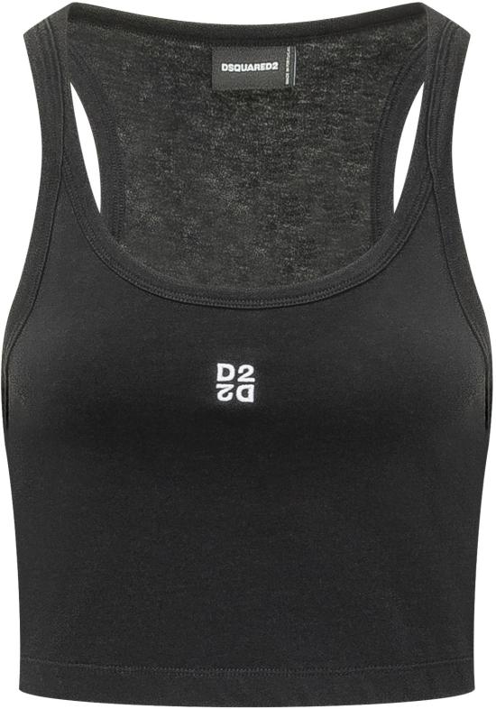 26SS 디스퀘어드2 민소매 티셔츠 S75NL0053D20102900 BLACK