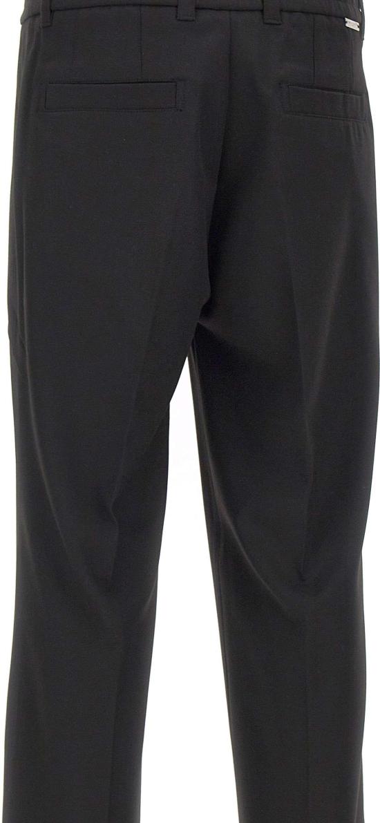 25FW 파올로페코라 스트레이트 팬츠 B04130899000 BLACK - PAOLO PECORA MILANO