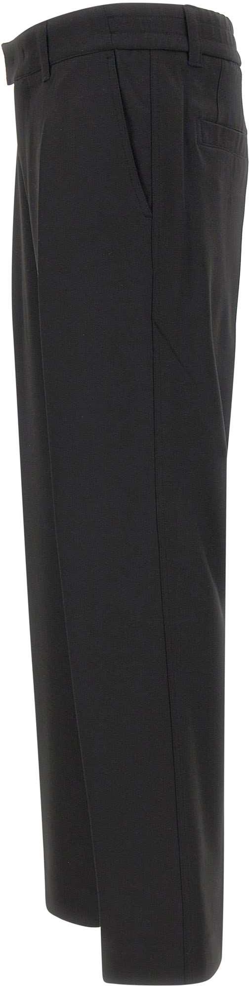 25FW 파올로페코라 스트레이트 팬츠 B04130899000 BLACK - PAOLO PECORA MILANO